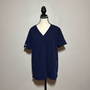 AYA Healthcare Casma Three-Pocket Figs Scrub Top